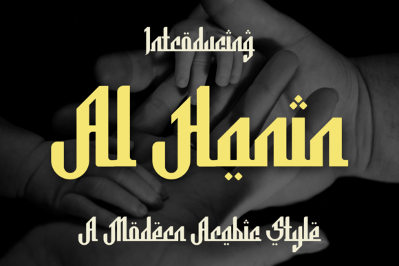 Al Hanin Font for Creative Makers