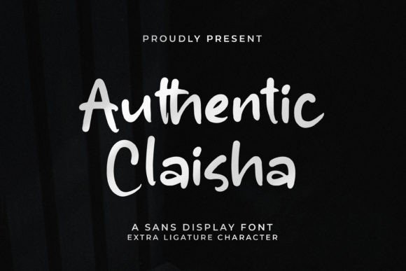 Authentic Claisha Font for Creative Campaigns