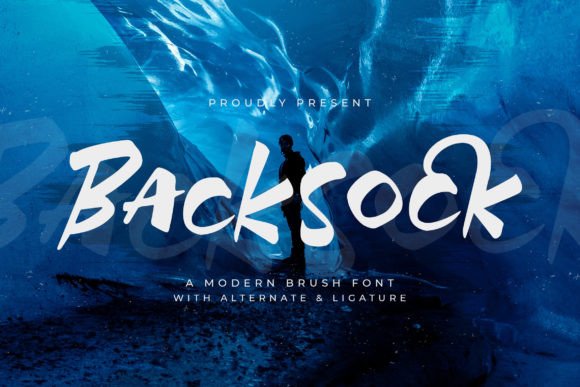 Backsock: A Modern Brush Font for Business Branding