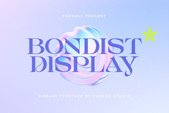 Bondist Display: A Bold Typeface for Editorial Design