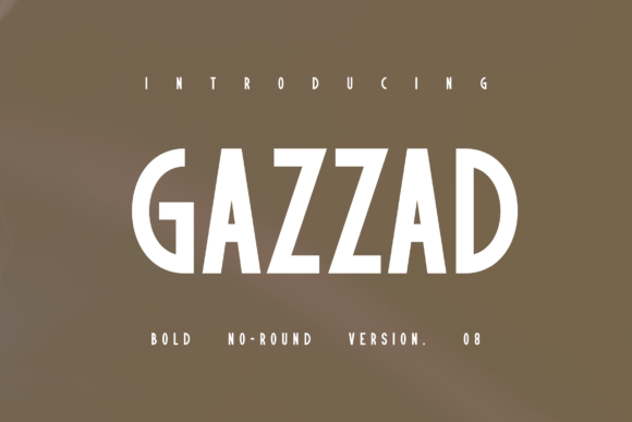 Gazzad Font Review: A Bold Display Choice for Designers