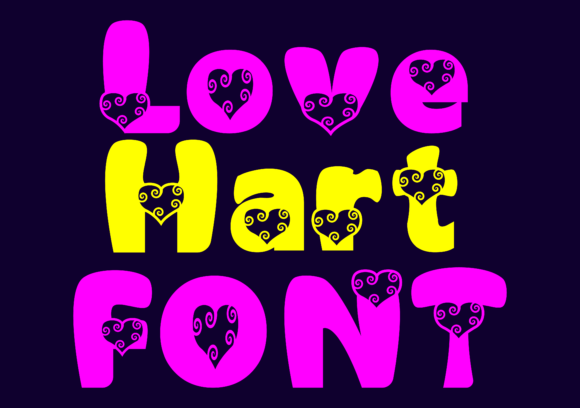 Love Hart: A Playful Script Font for Editorial Design
