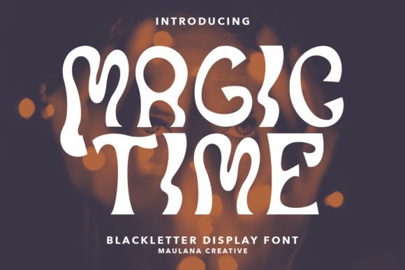 Magic Time Font for Creative Projects