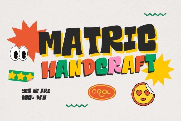 Matric Handcraft Font Review