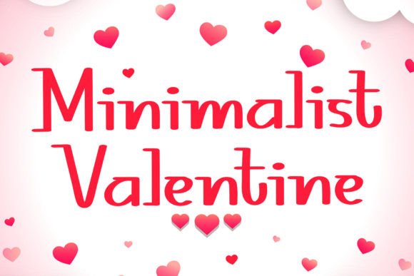 Minimalist Valentine Font for Elegant Branding