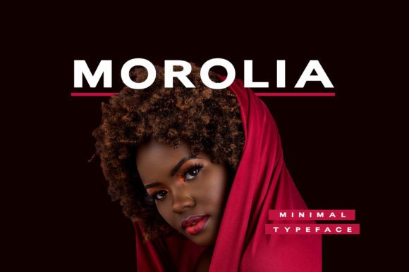 Morolia: A Modern Display Font for Web Design