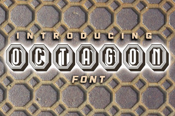 Octagon: A Stylish All-Caps Display Font for Bold Campaigns