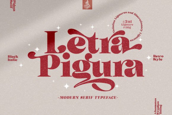 Pigura: The Chic Retro Serif for Handmade Brands