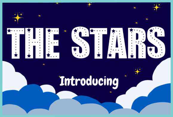 The Stars Font for Eye-Catching Design