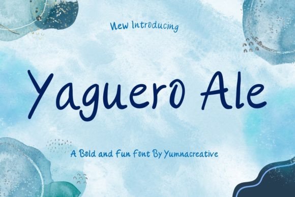 Yaguero Ale: The Electric Display Font for Bold Marketing